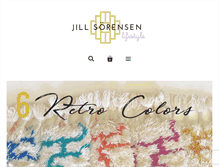 Tablet Screenshot of jillsorensenlifestyle.com